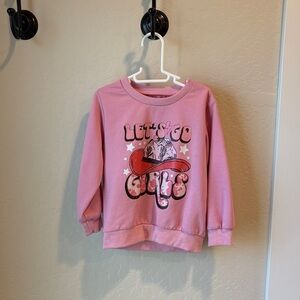 Let's Go Girls Pink Sweatshirt
